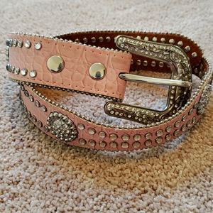 Little girls western belt